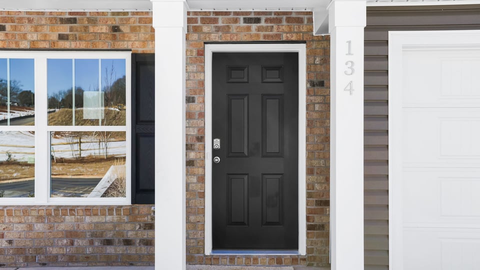 Front entrance of home.