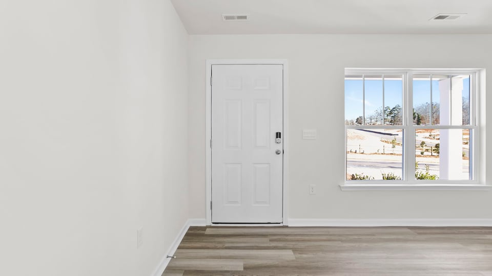 Front entrance of home.