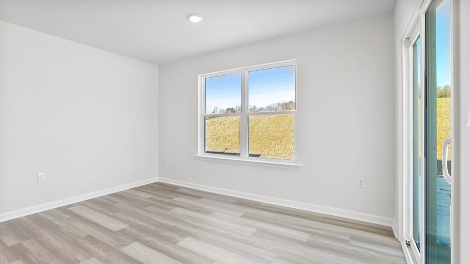 Living room with windows.