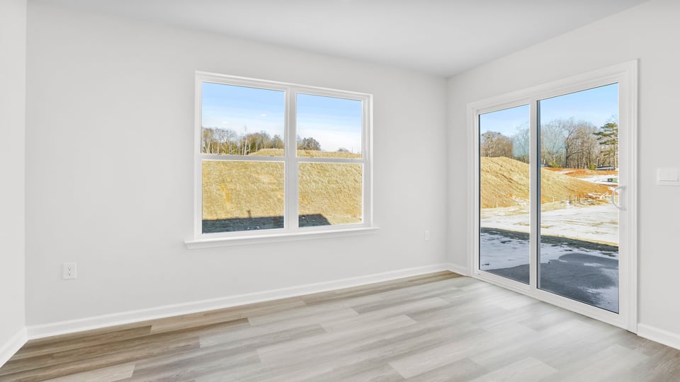 Living room with windows.