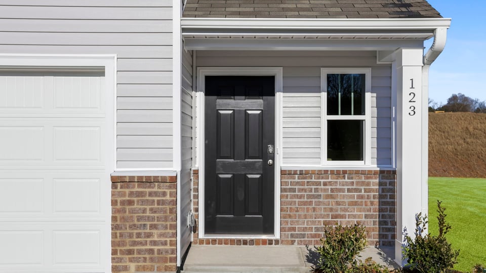 Front entrance of home.