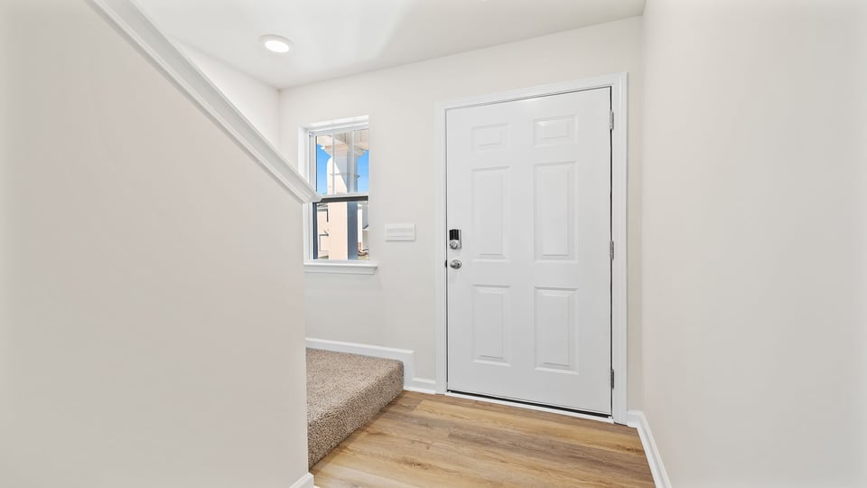 Entry way into home.