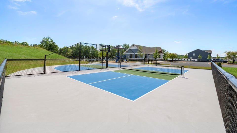 Pictures of the tennis court.
