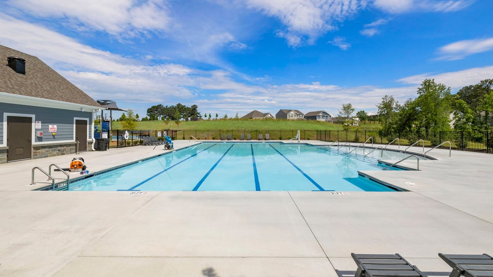 Pictures of the pool amenity.