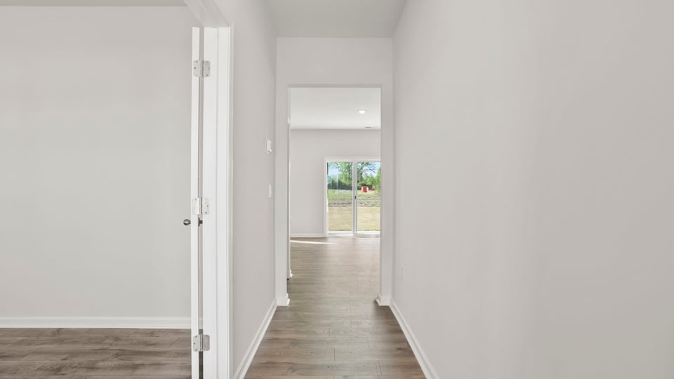 Foyer to kitchen.