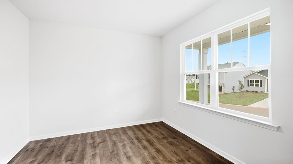 Bonus room with window.