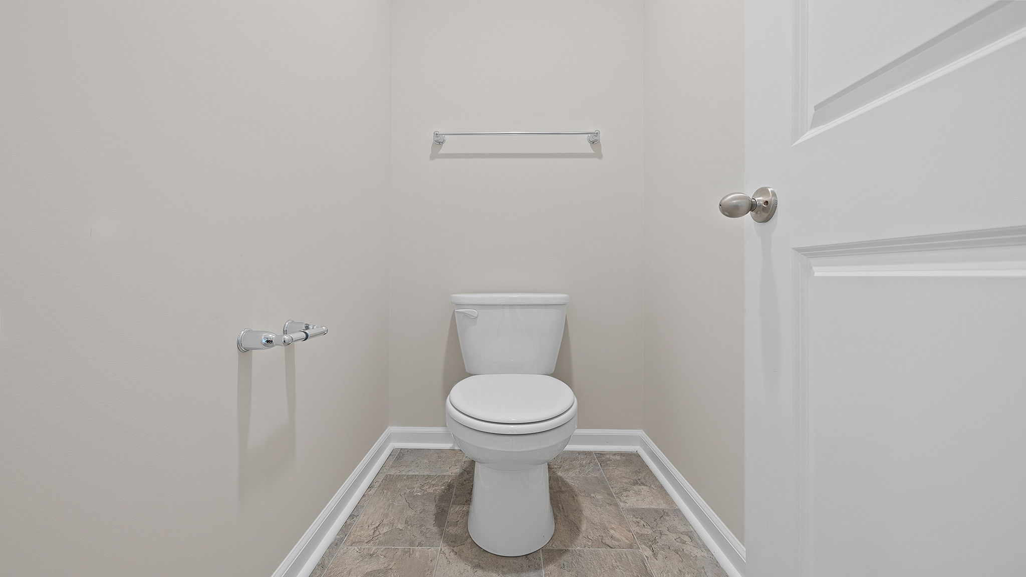 Bathroom with toilet.