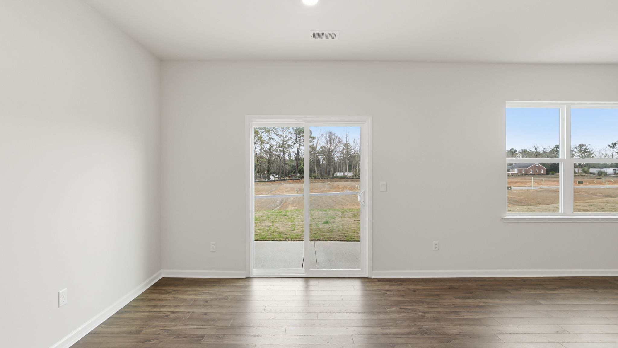 Dining area with lots of natural light.