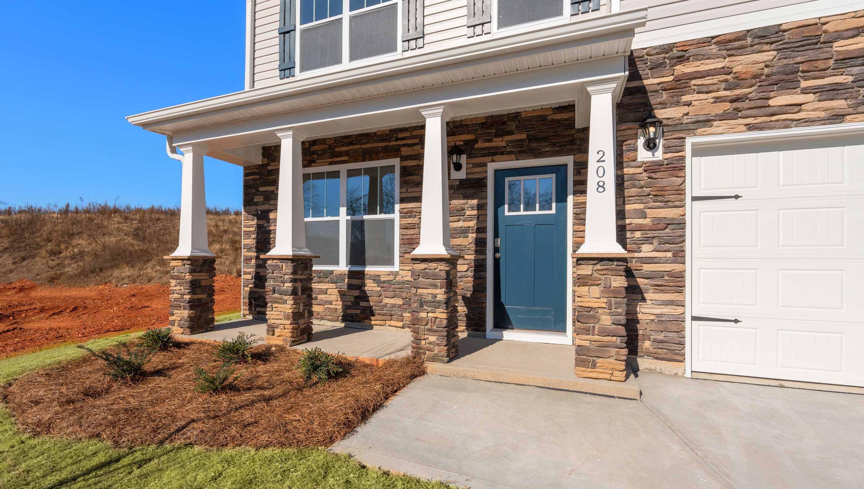 Front exterior of home.