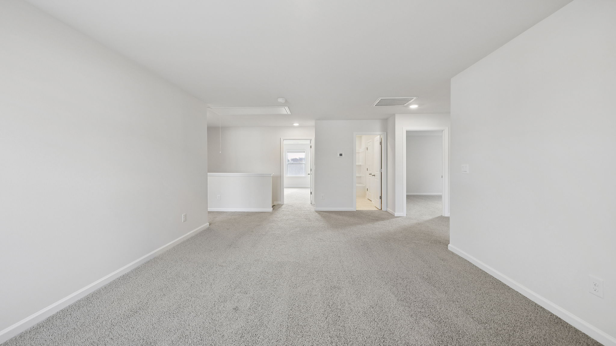 Upper level loft area.