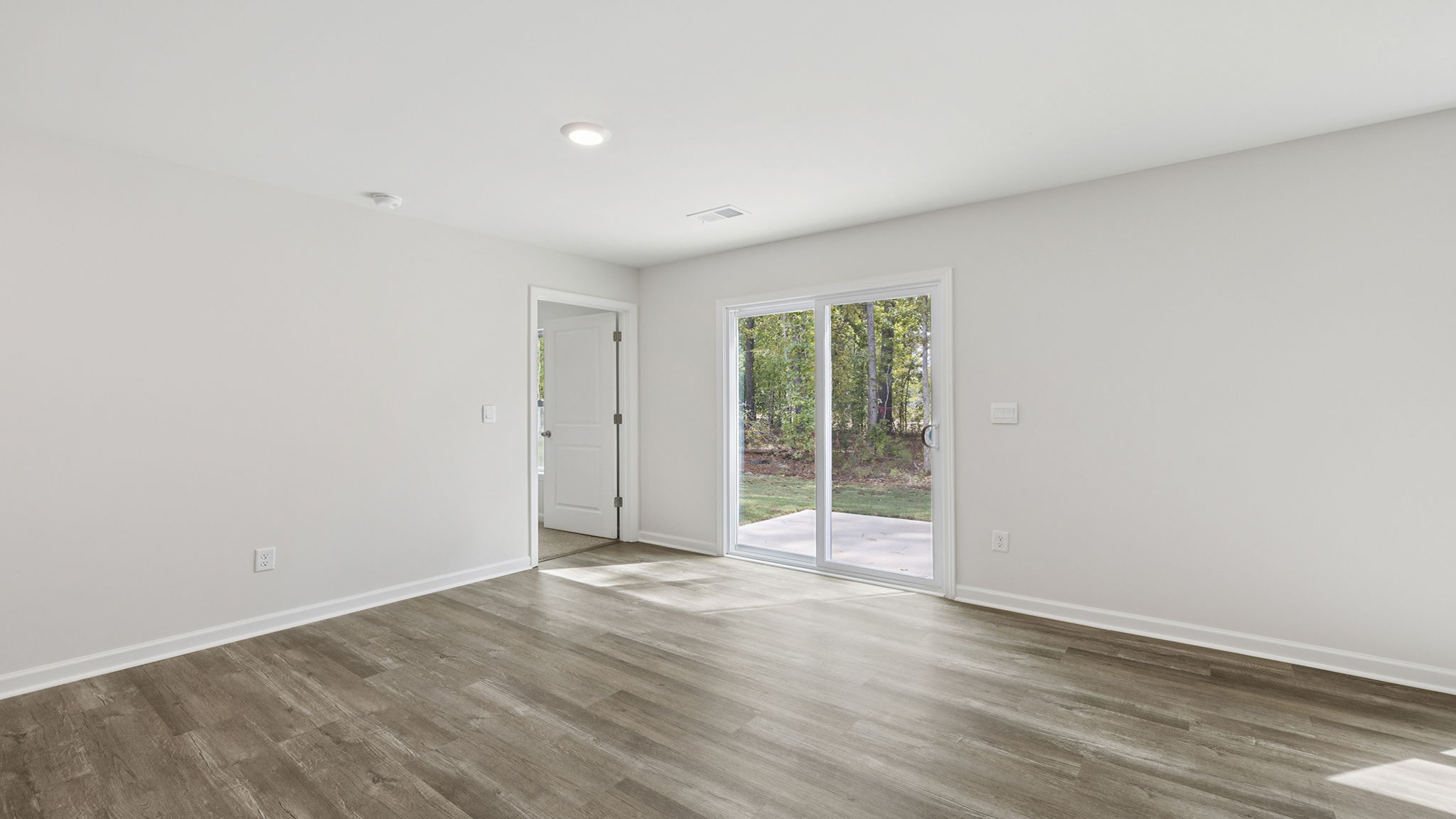Doors to outside patio.
