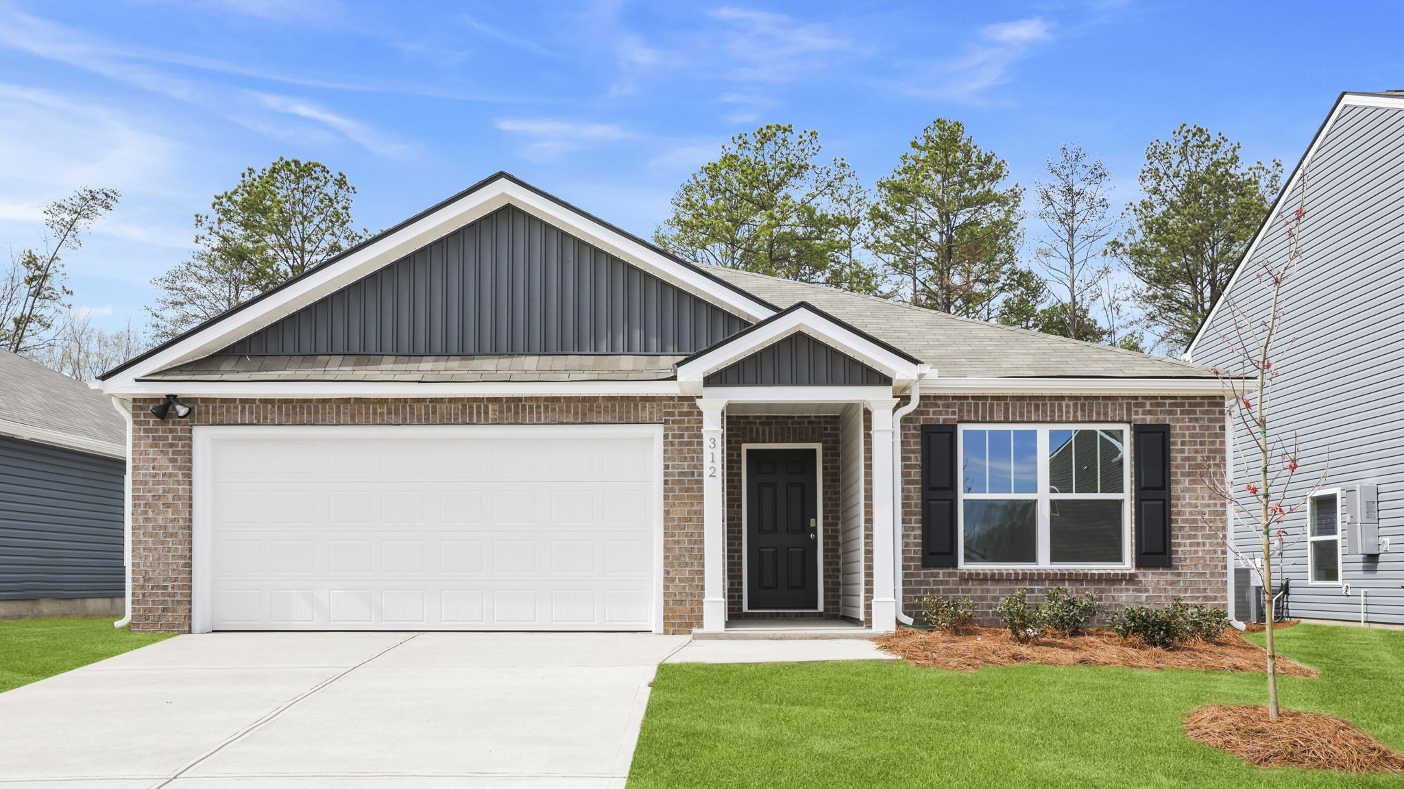 Front exterior of Aria.