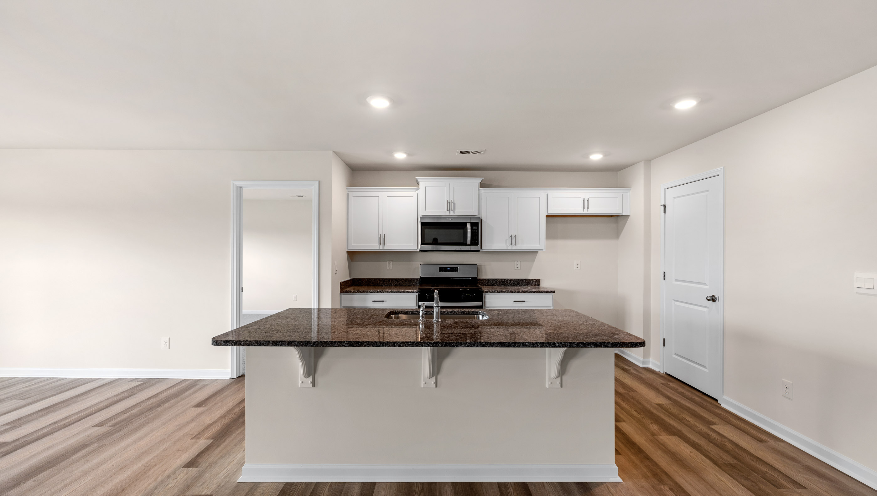 Granite countertops.