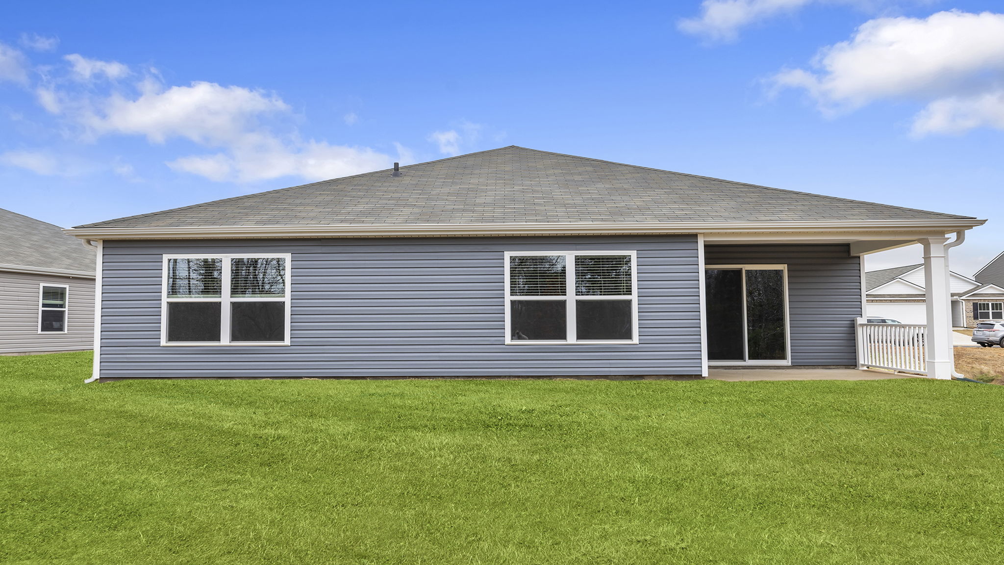 Back exterior view of the Cali.