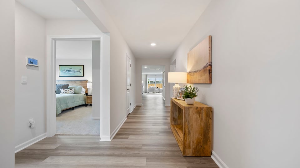 Foyer to kitchen.