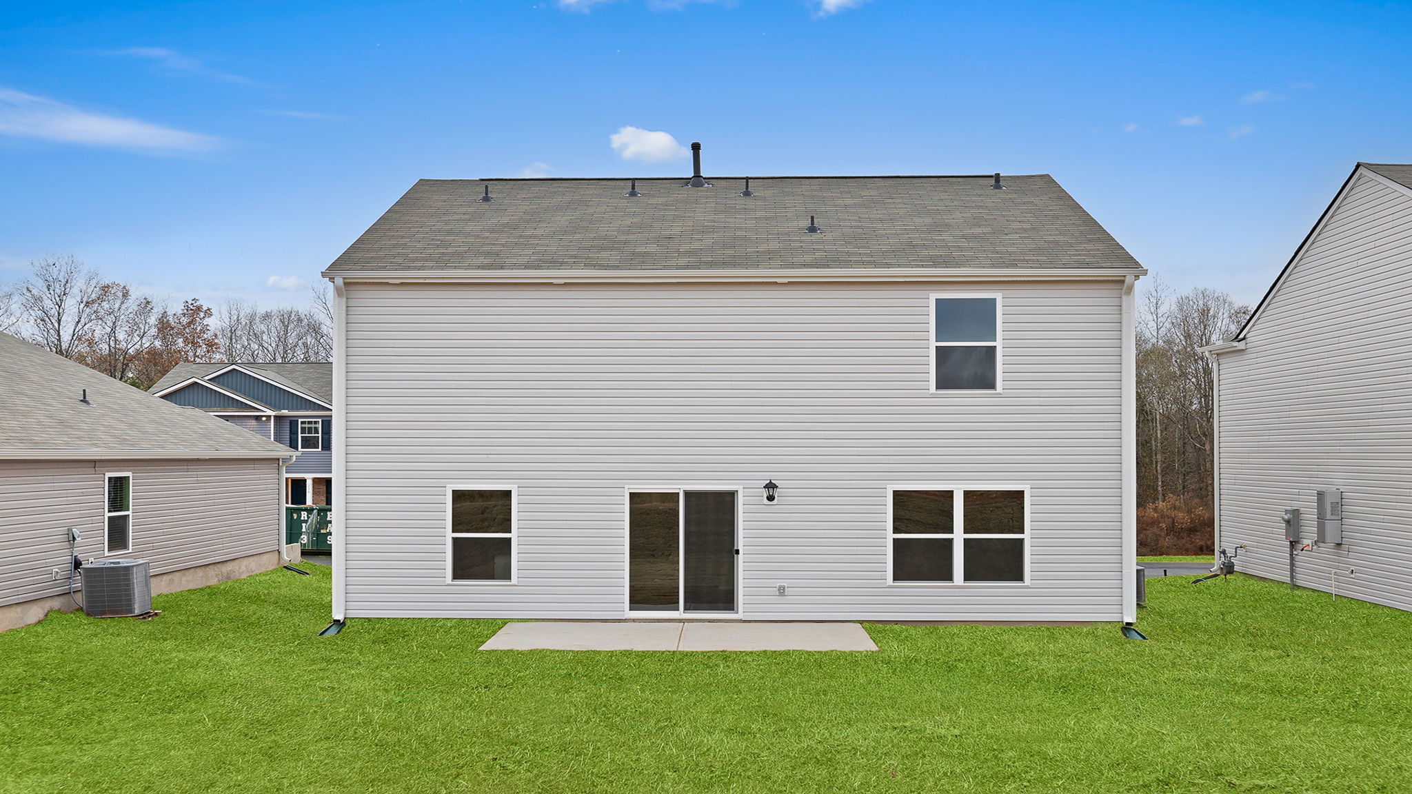 Back exterior view of the Belhaven.