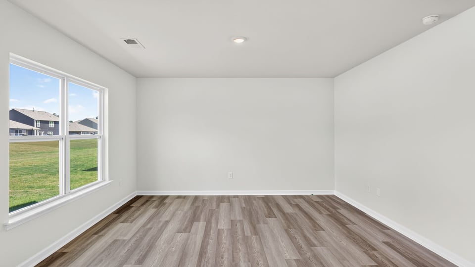 Living area with windows.