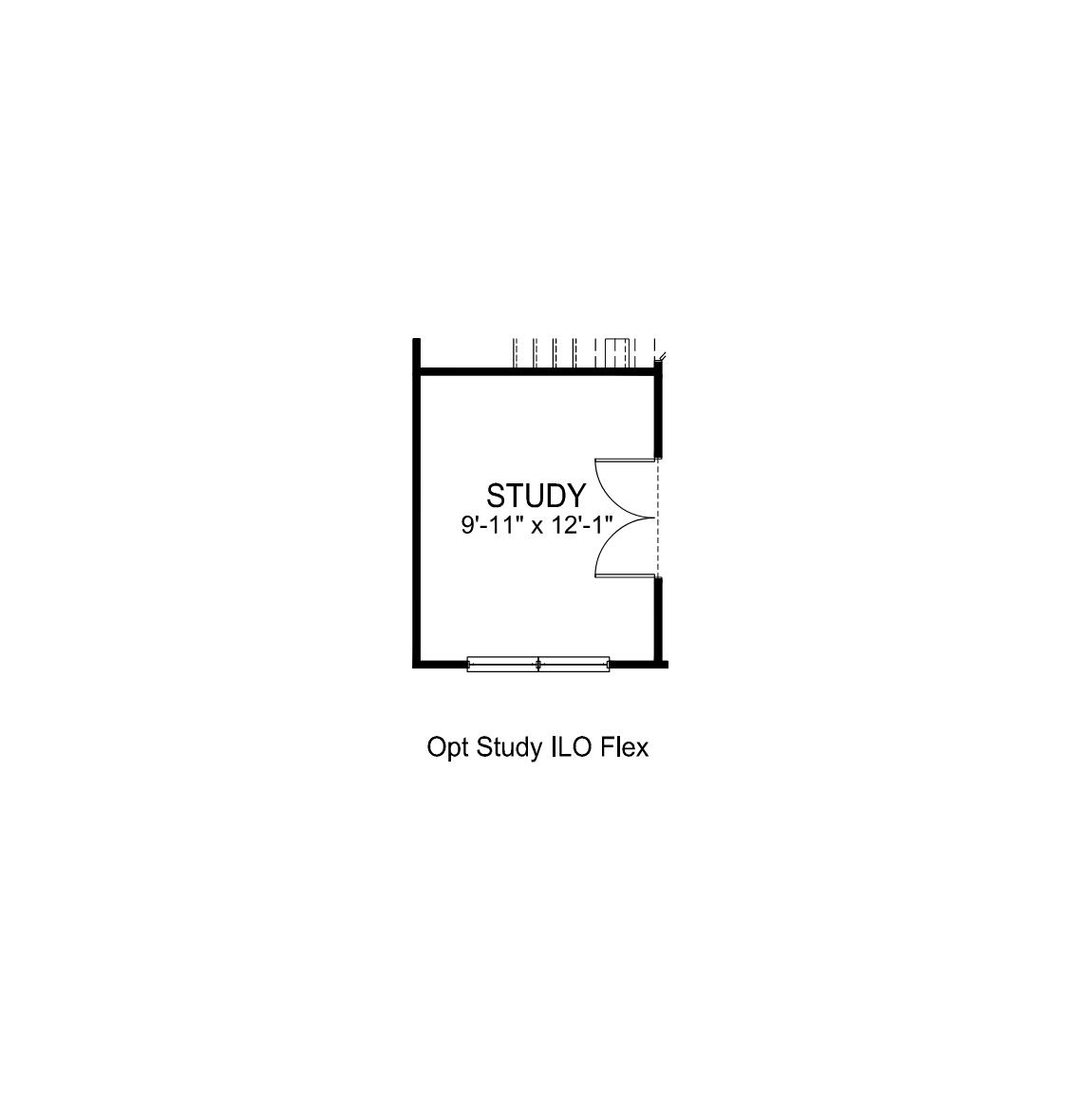 Optional floorplan of Belhaven.