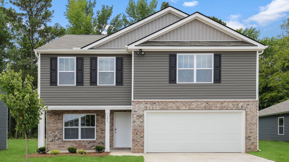 Front exterior of home.