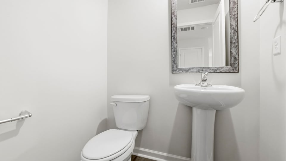 Half bathroom.