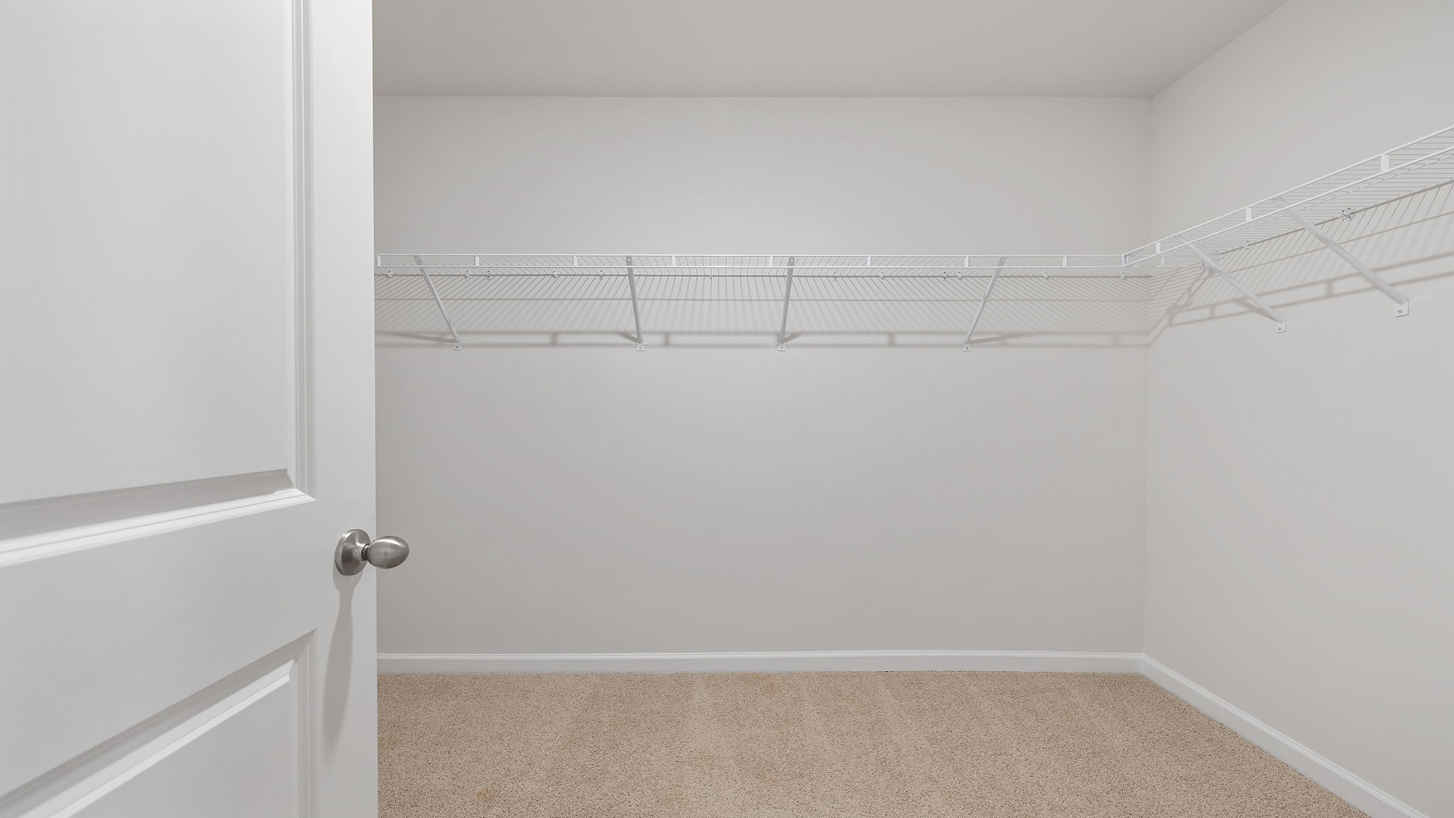 Primary bedroom closet.