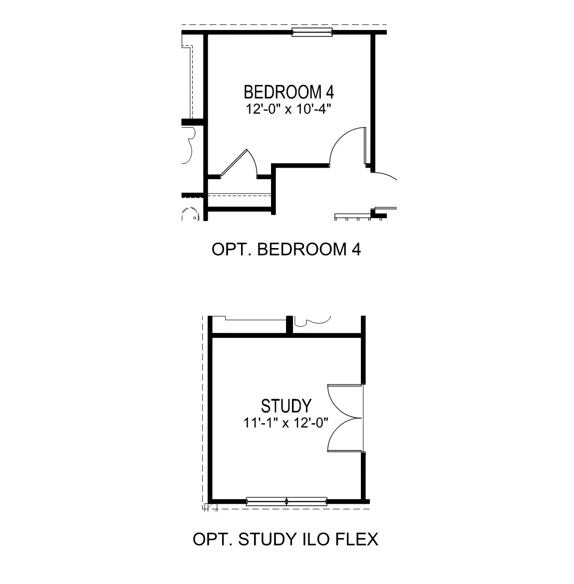 Third floor floorplan of Penwell.