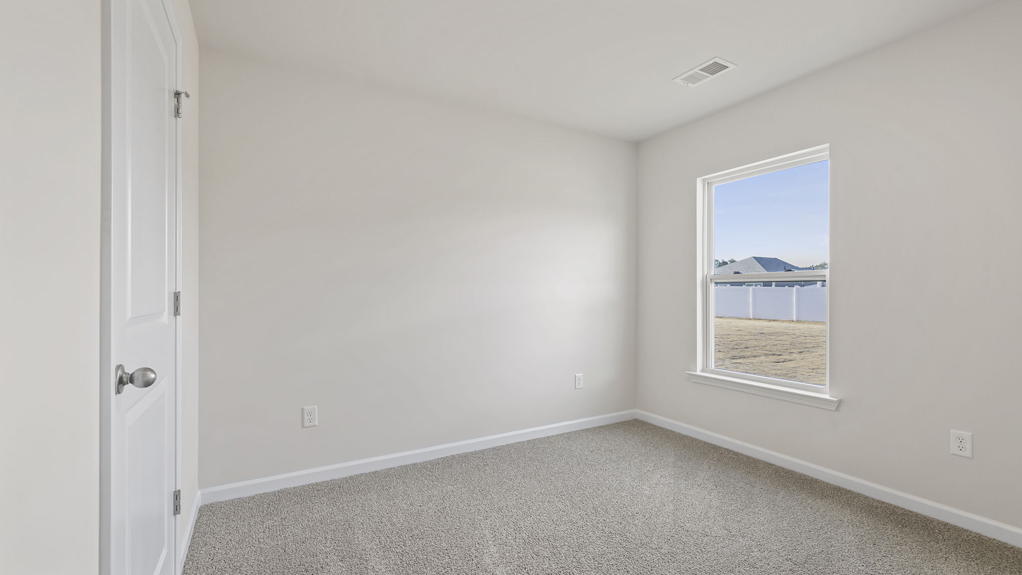 Bedroom on the main level.