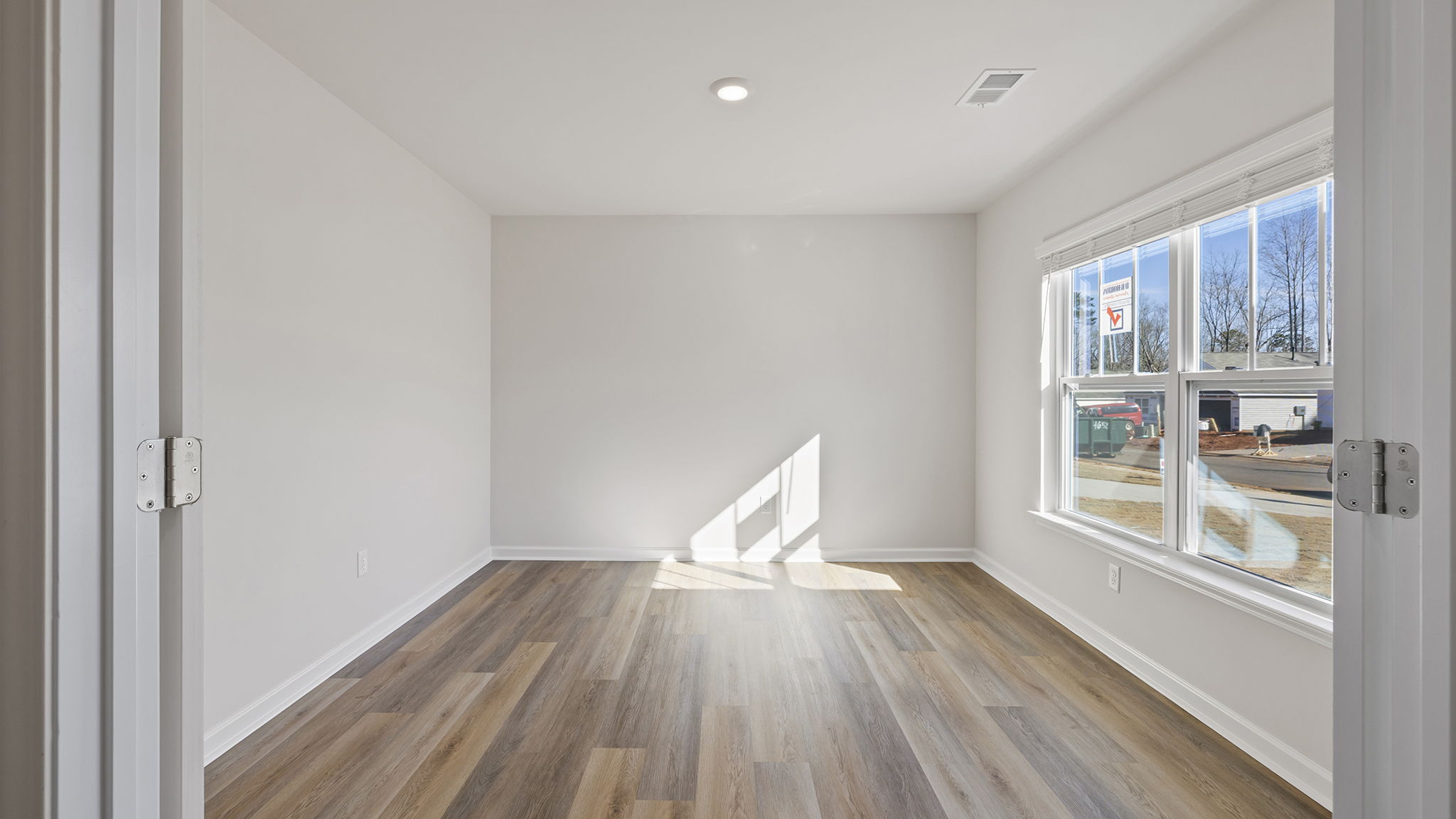 Study located at the front of the home.