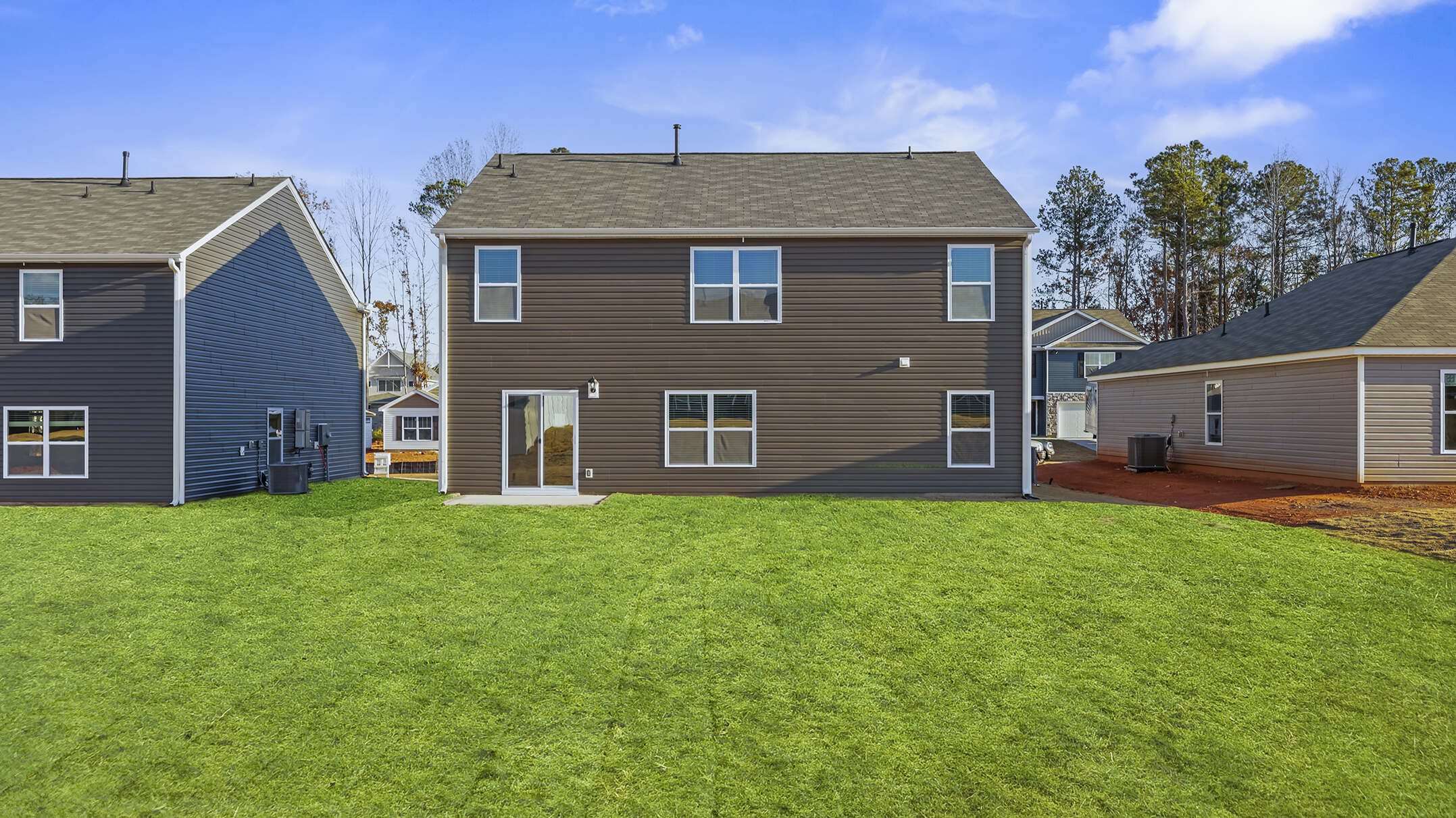 Back exterior of the Hayden.