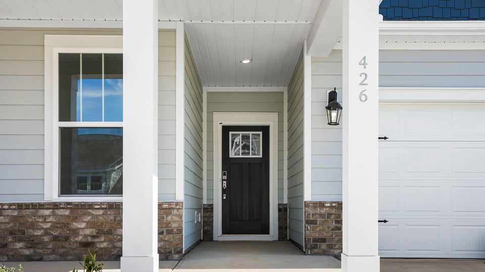Front entrance of home.
