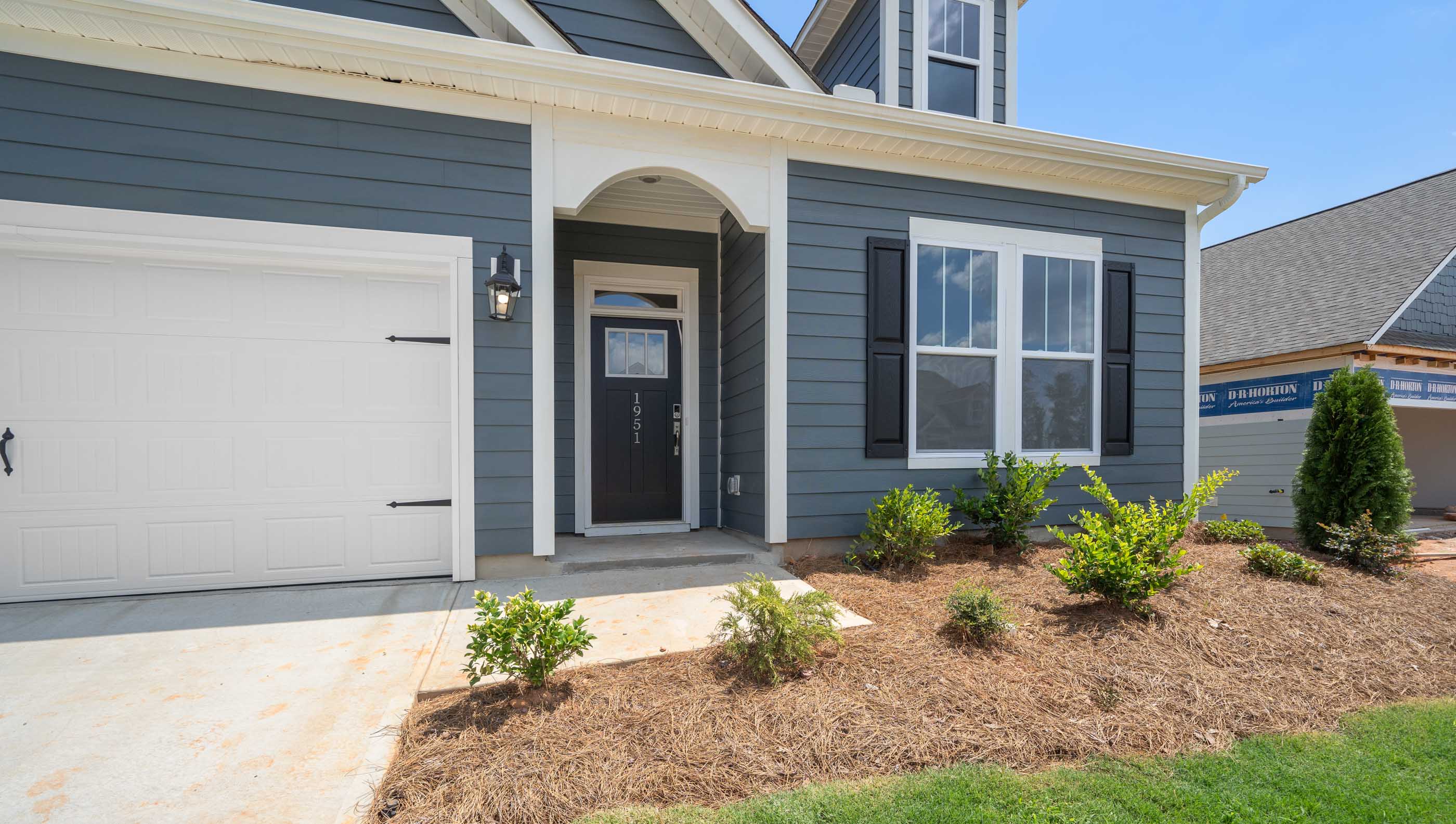 Front entrance of home.