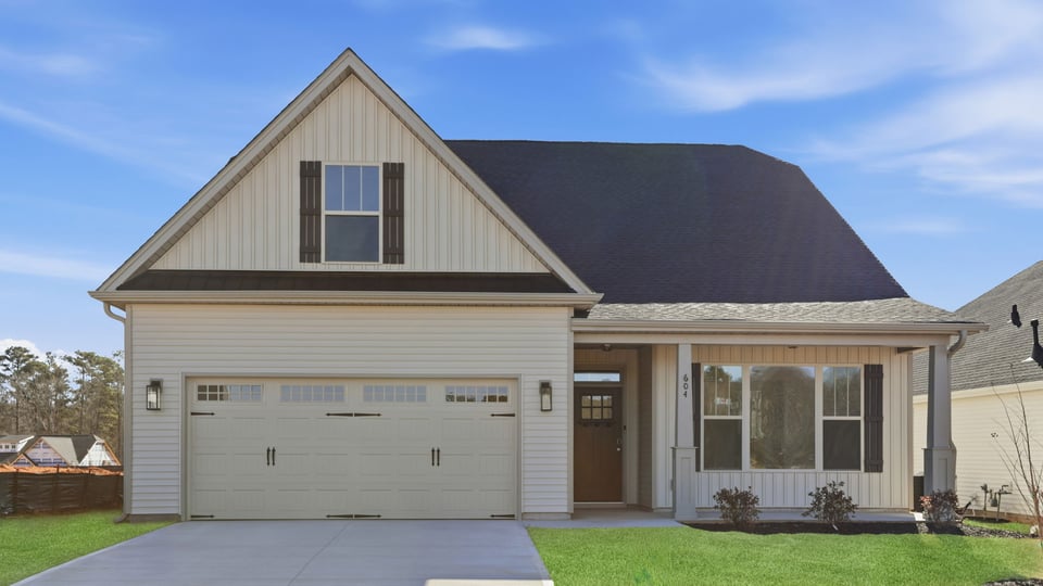 Front entrance of home.