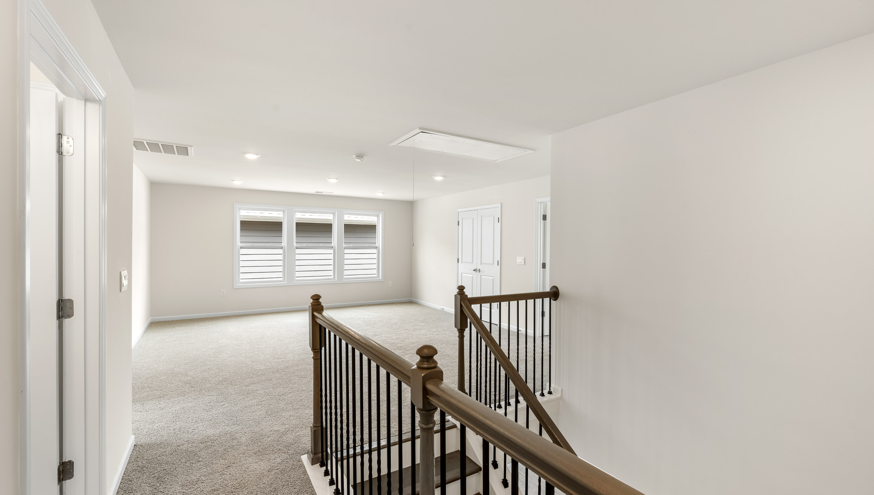 Loft area of home.