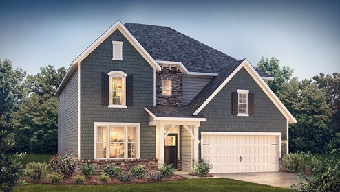 Front exterior of home.