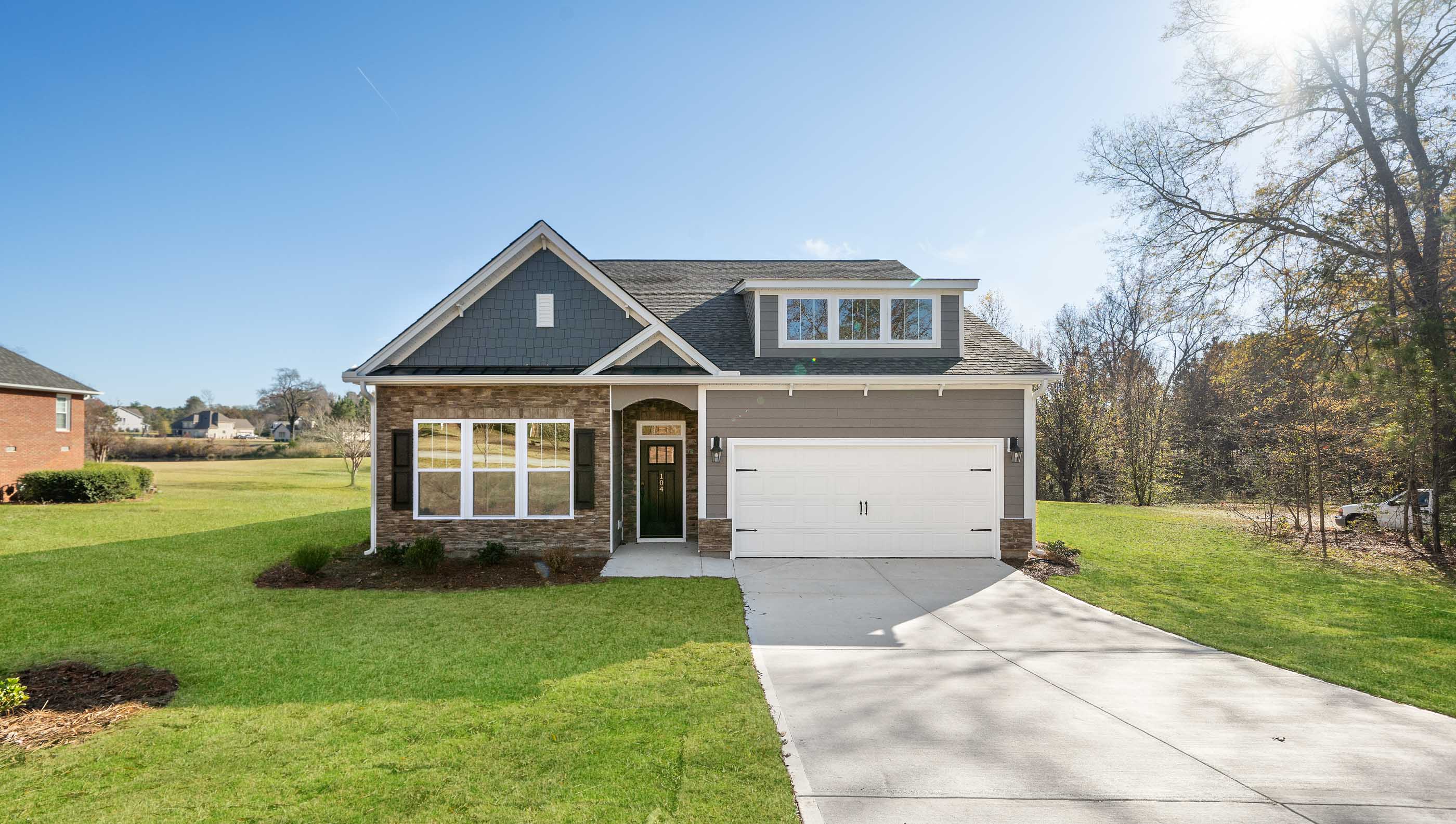 New Homes in Hunters Creek Greenwood, SC Tradition Series