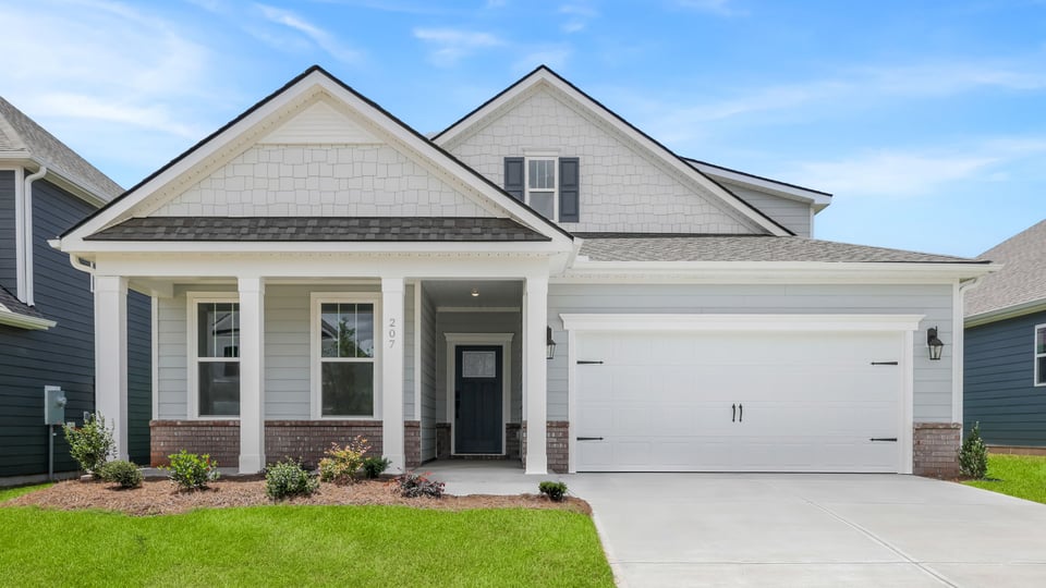 Front exterior of home.