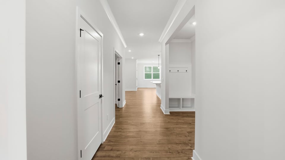 Entry way into home.