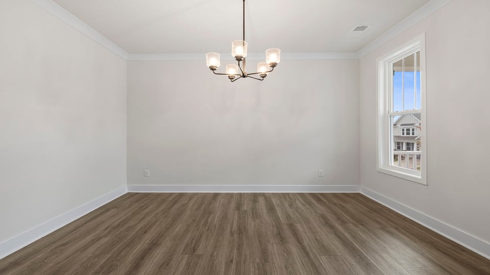 Flex room with window.