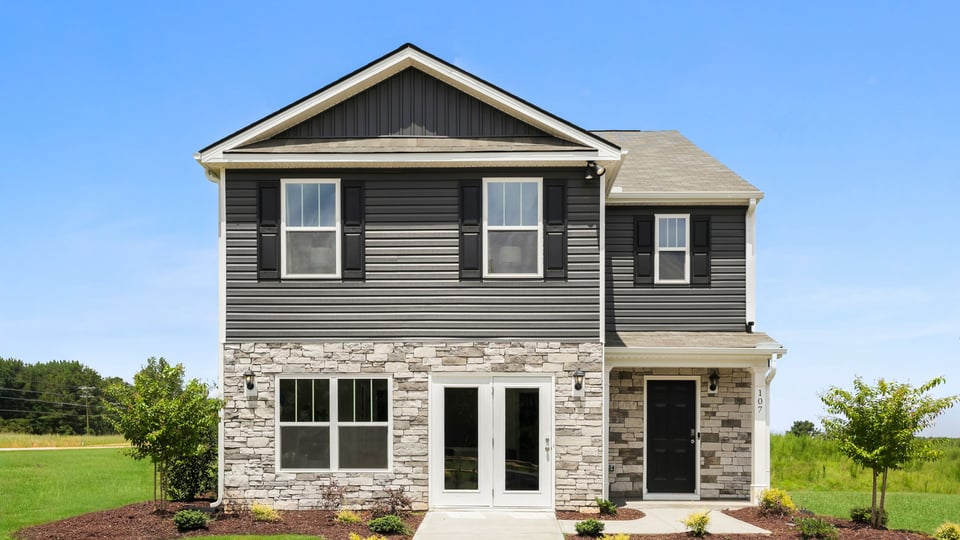 Front exterior of home.