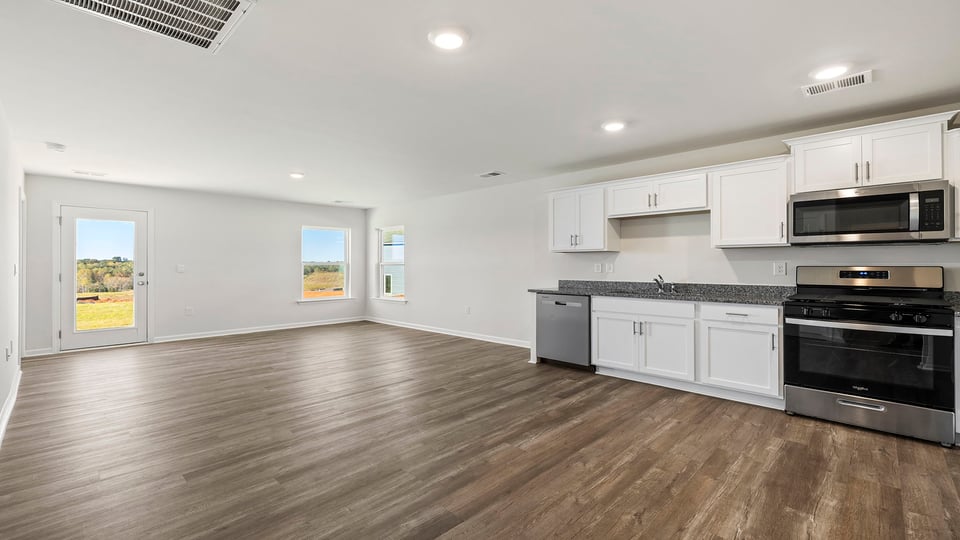 Kitchen with countertops.