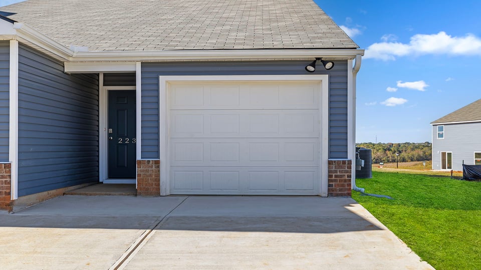 Front entrance of home.