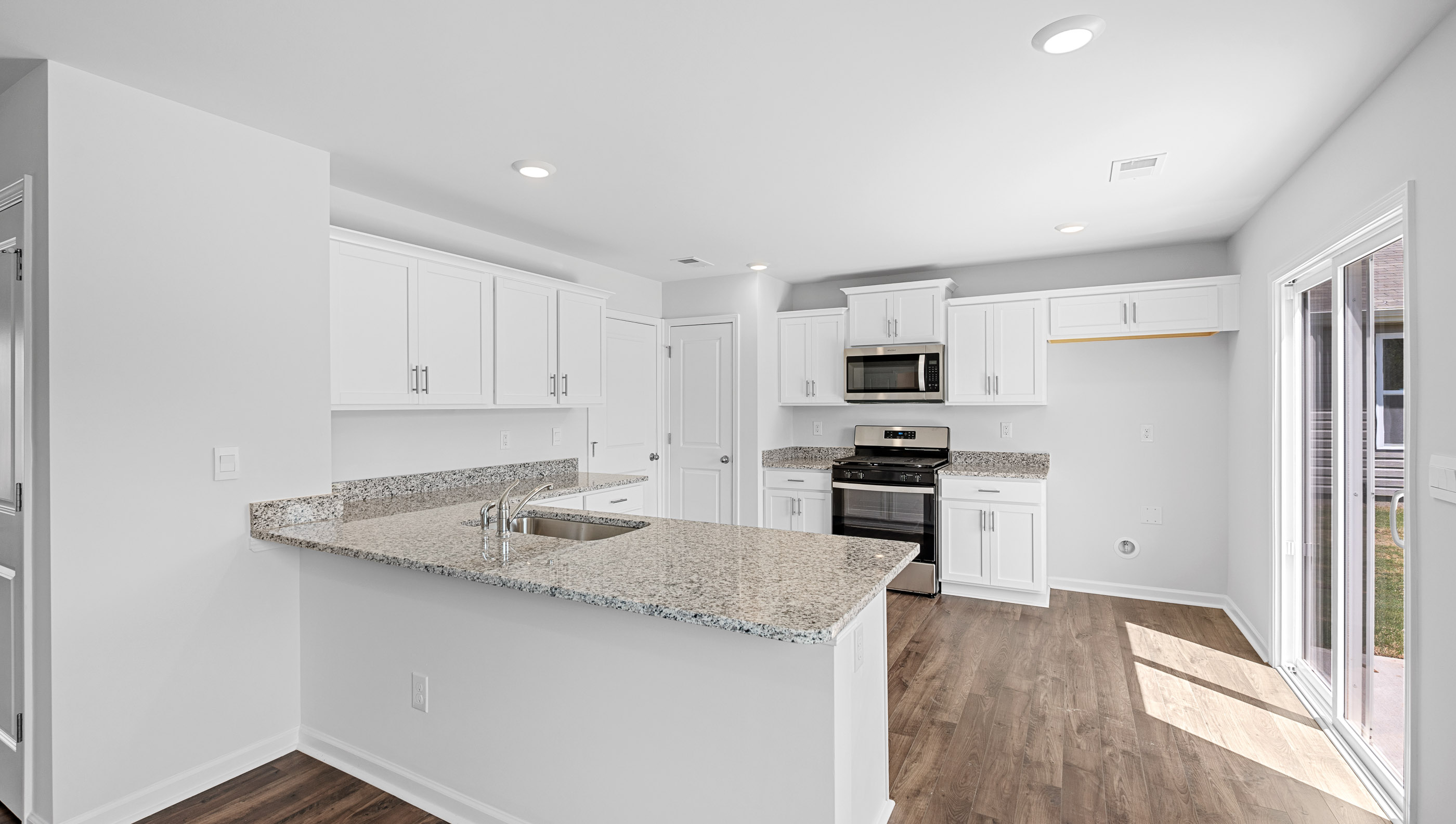 Kitchen with countertops.