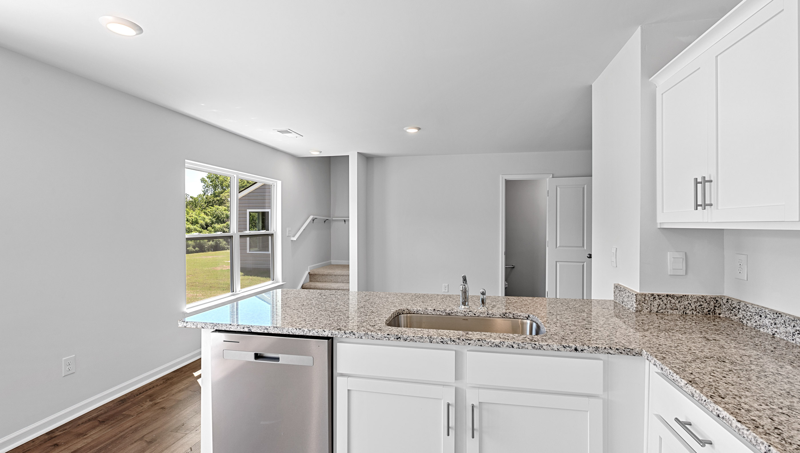Kitchen with countertops.