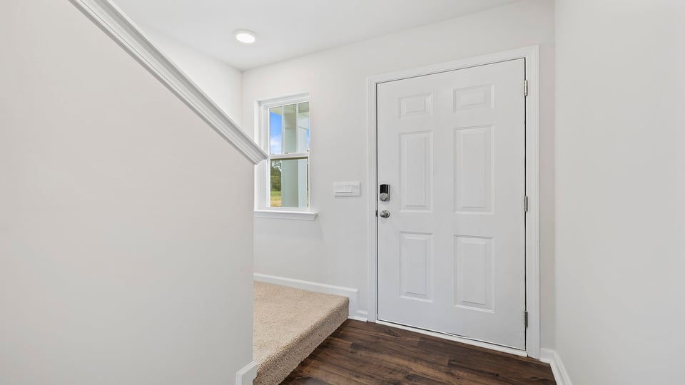 Front entrance of home.