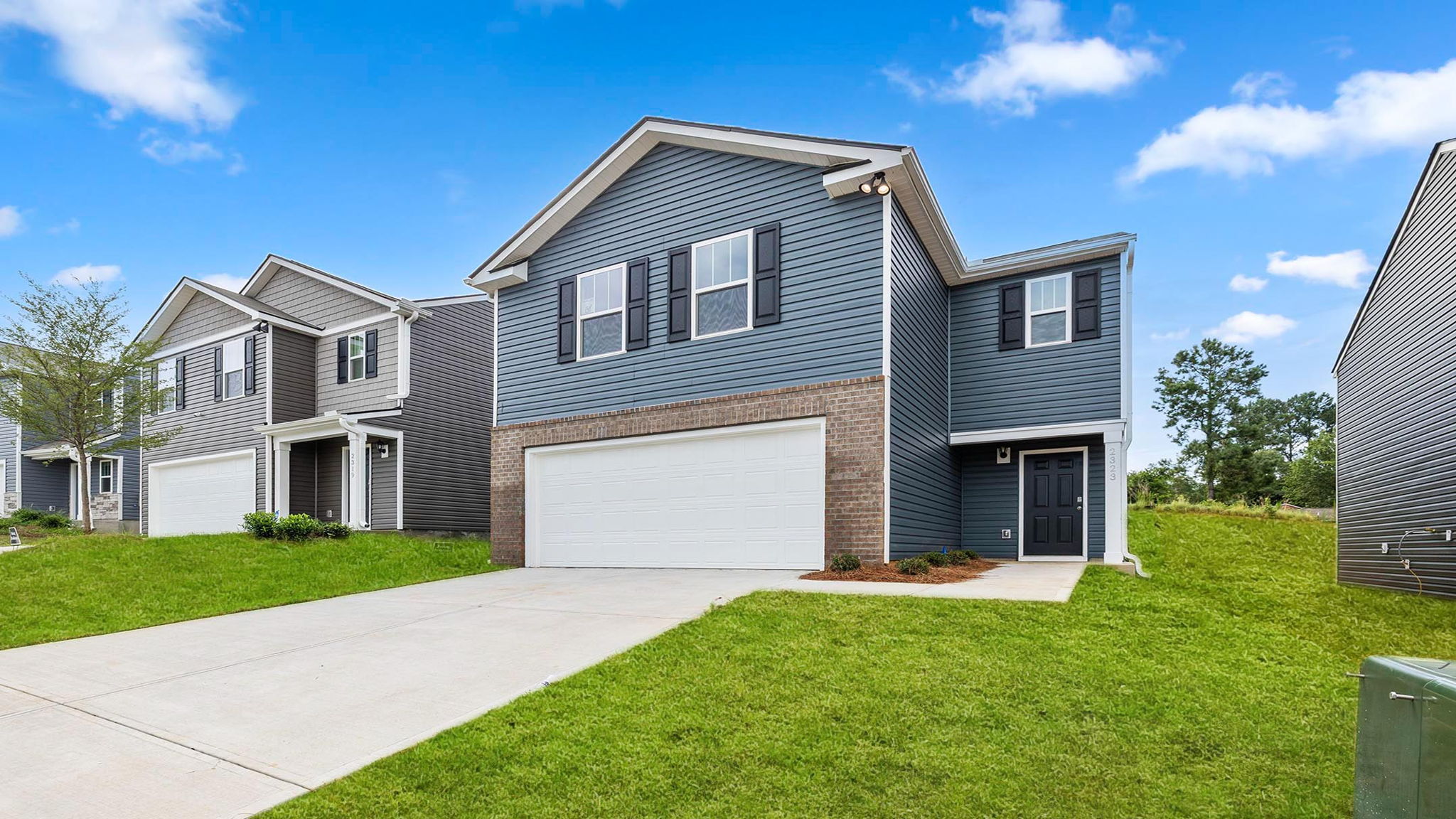 Front entrance of home.