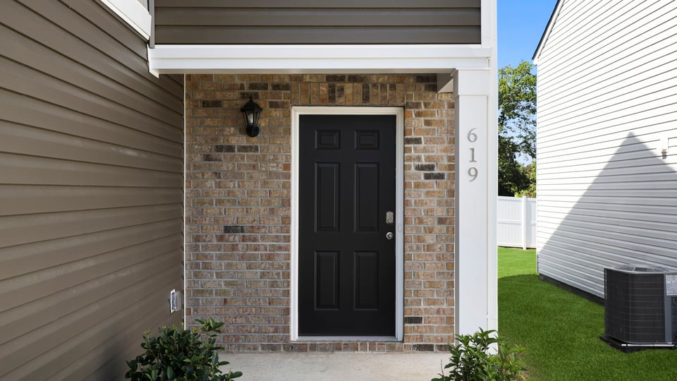 Front entrance of home.