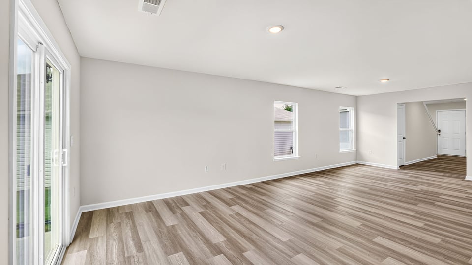 View of living area