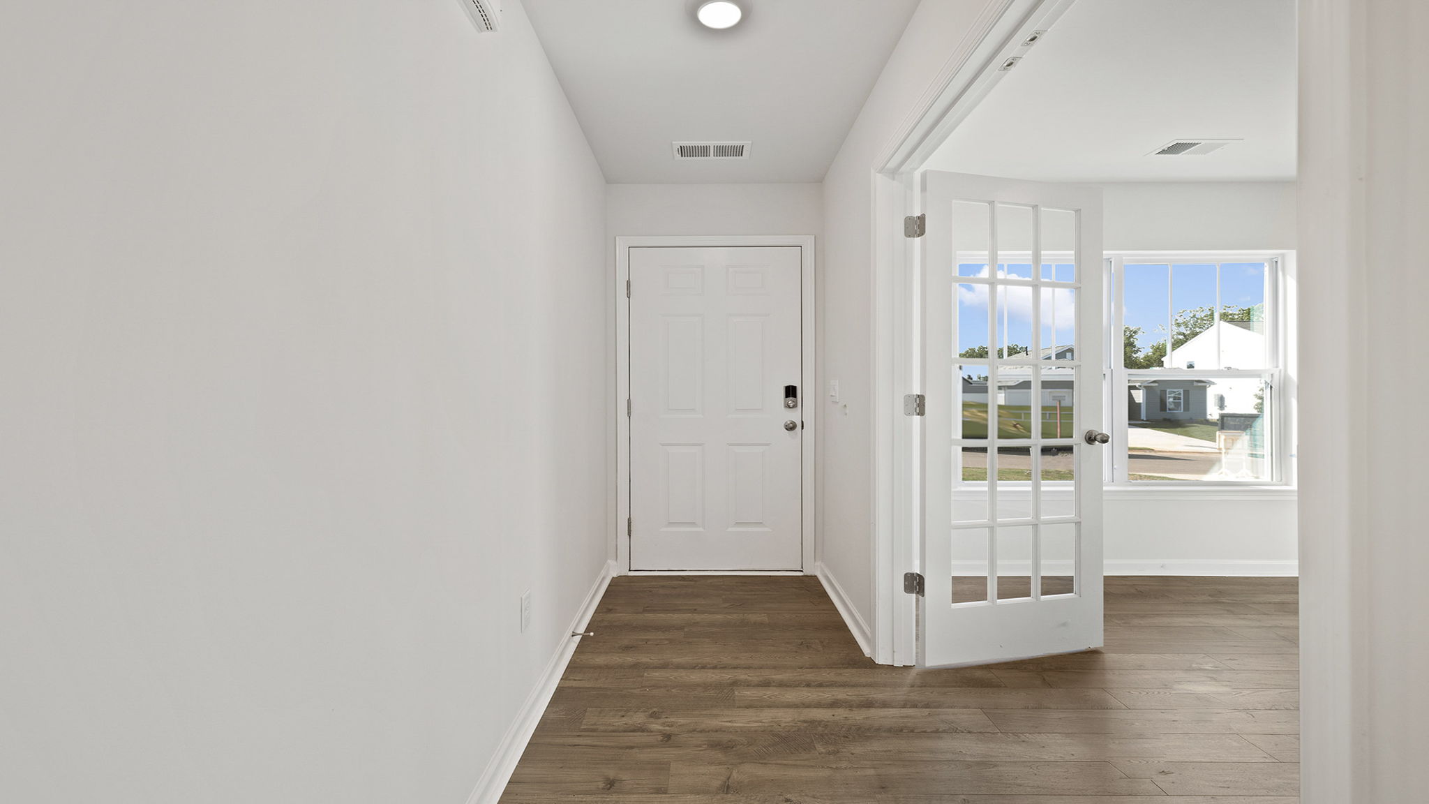 Entry way into home.