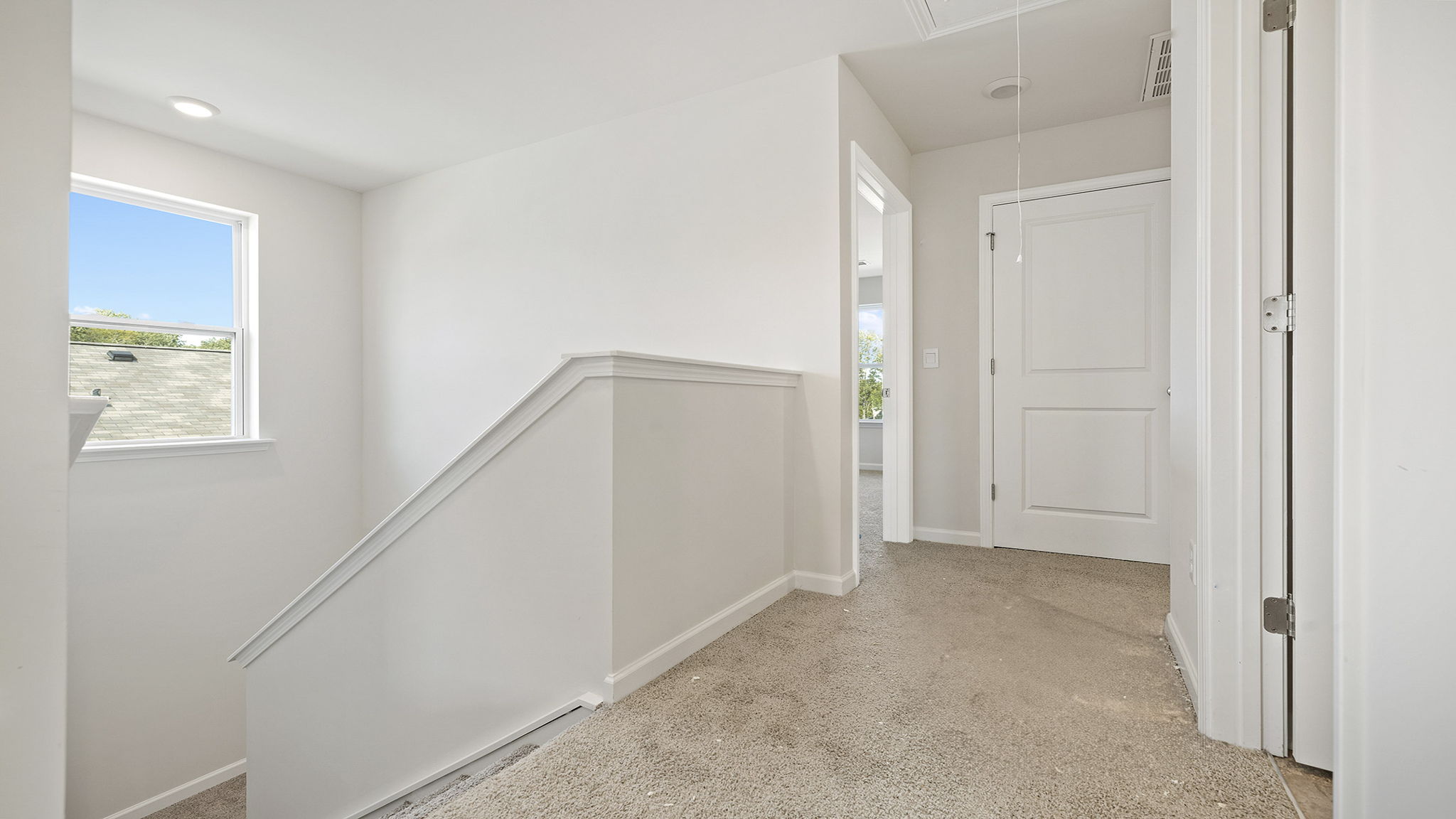 Second floor landing.