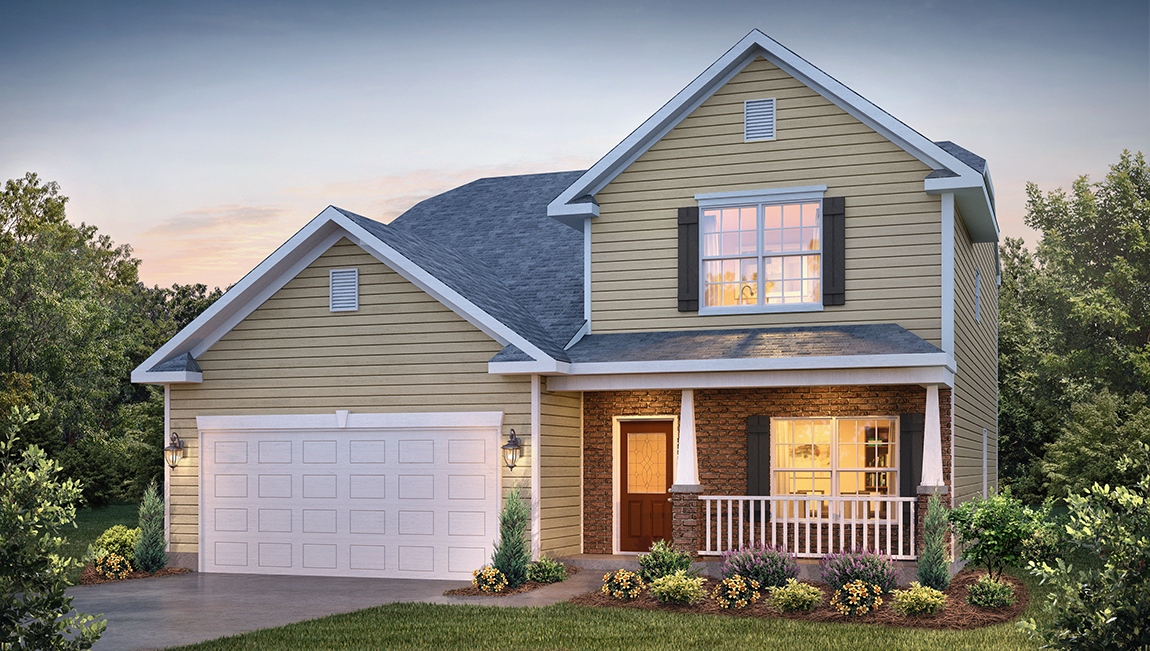 Front exterior of home.